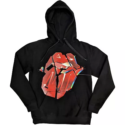 Buy The Rolling Stones Hackney Diamonds Lick Black Pull Over Hoodie OFFICIAL • 30.39£