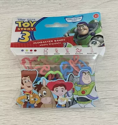 Buy NEW Disney Character Bands Toy Story 3 Buzz Woody Jessie Bullseye Silly Bracelet • 7.57£