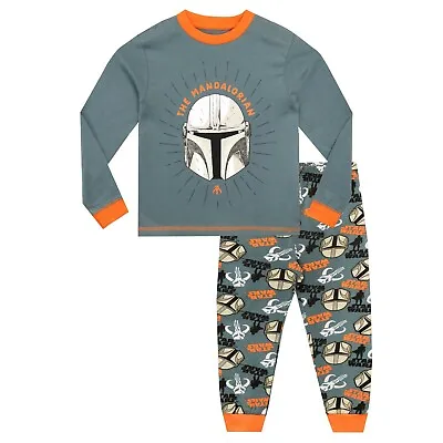 Buy Star Wars Mandalorian Pyjamas Kids Boys Pyjamas Loungewear PJs Pyjama Set PJs • 15.99£