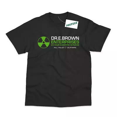 Buy Dr Emmett Doc Brown Enterprises Inspired By Back To The Future T-Shirt • 5.50£