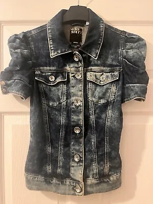 Buy Unique Vintage Miss Sixty Fitted Denim Jacket - Size Small • 25£