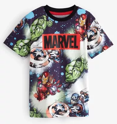 Buy New WT Next Marvel Avengers T-Shirt  10 Years • 10.50£