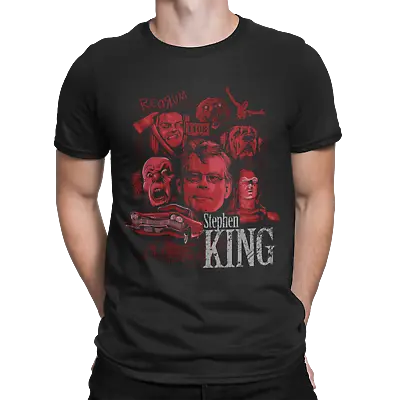 Buy Stephen King T Shirt It Film Movie Christine Horror Sci FiComedy Pennywise 2 • 8.99£