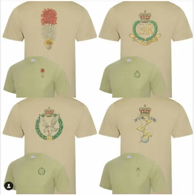 Buy Double Printed Colour Army WICKENING SPORTS T-SHIRT Rmp REME RAMC RE Hm Forces • 19£