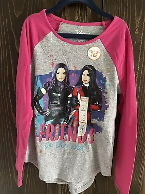 Buy Disney Descendants 3 Girl’s Collectible Long Sleeve T-Shirt Size 7 New With Tags • 8£