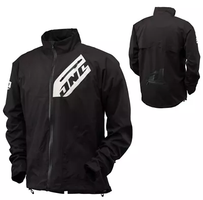 Buy One Industries Mens Atomosphere Windbreaker Jacket Coat Black Mtb • 24.95£