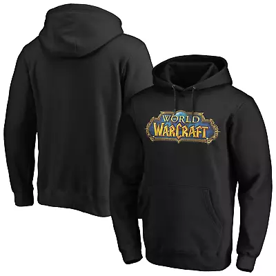 Buy World Of Warcraft Hoodie Men's Game Logo Graphic Hoodie - New • 19.99£