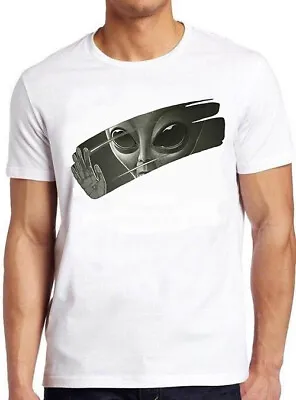Buy Alien UFO Weird Cryptozoology Cryptid Random Stoner Roswell Gift T Shirt M661   • 6.35£