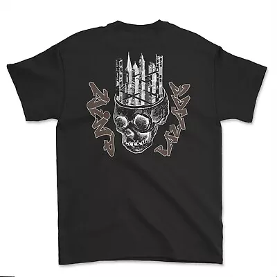Buy MC Escher T-Shirt  Mind Palace  Streetwear Back Print Skull M.C. Escher T-shirt  • 20£