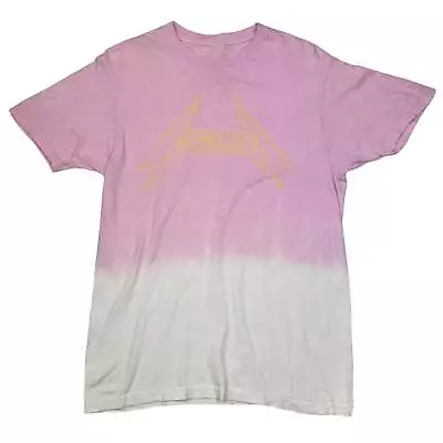 Buy Metallica Pink & White Gradient T-shirt • 25.99£