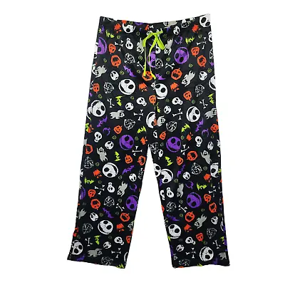 Buy The Nightmare Before Christmas Womens Pajama Pants Disney Velour Loungewear XL • 13.60£