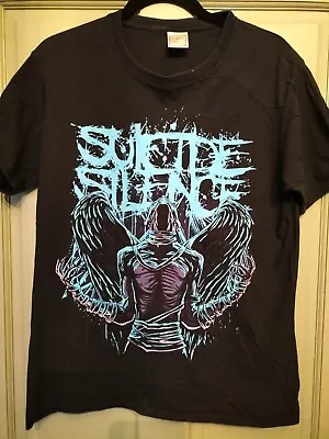 Buy Suicide Silence Black T Shirt Emo Goth Size M • 4£