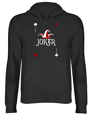 Buy Joker Card Funny Mens Womens Hooded Top Hoodie • 17.99£