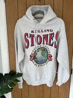 Buy The Rolling Stones Voodoo Lounge Tour Sweatshirt Hoodie M 1994/1995 • 100£