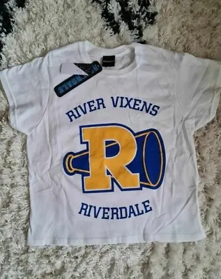 Buy Girls Riverdale River Vixers Cropped T-shirt New • 3.49£
