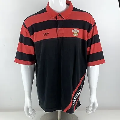 Buy Guinness Red Black Stripe Rigby Top Jersey Official Size 2XL XXL Cotton Stripe • 16.25£