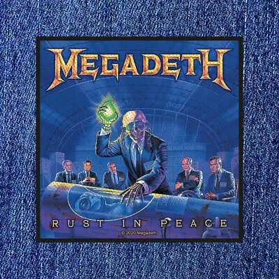 Buy Megadeth - Rust In Peace (new) Sew On Patch Official Band Merch • 4.75£