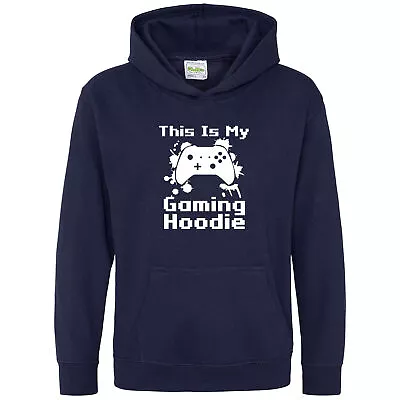 Buy Boys Video Games Hoodie Gaming Birthday Boy Computer Electronic Gamer Ink Spl... • 19.99£