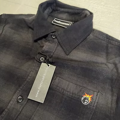 Buy THE HUNDREDS - Adam Bomb Chaser Flannel Shirt - Mens - Small  • 39.99£