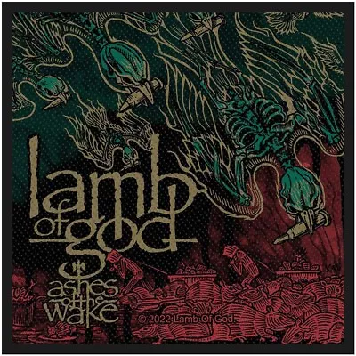 Buy LAMB OF GOD Patch ASHES OF THE WAKE Album Official Licensed Merch Metal Fan Gift • 4.25£