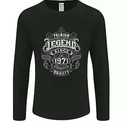 Buy Premium Legend 53rd Birthday 1971 Mens Long Sleeve T-Shirt • 11.99£