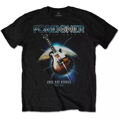 Buy Foreigner Jukebox Heroes Official Tee T-Shirt Mens Unisex • 15.99£
