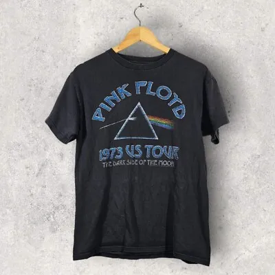 Buy Pink Floyd 1973 US Tour Dark Side Of The Moon Graphic Print Tee T-Shirt M • 14.95£