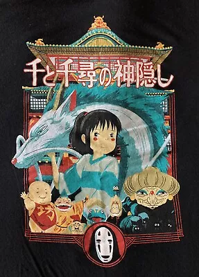 Buy SPIRITED AWAY Children’s XL Or Woman's Small Medium Shirt Ghibli Miyazaki Anime • 7.87£