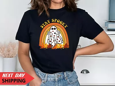 Buy Happy Halloween Unisex T-Shirt, Ghost Eater Shirt, Pumpkin Kids Tee, Stay Spooky • 6.69£