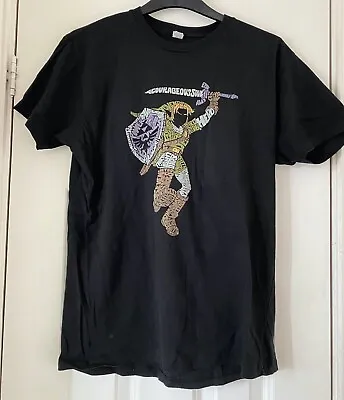 Buy Rock Me Nintendo Legend Of Zelda Link Graphic T-shirt Top 100% Cotton Medium • 14.99£