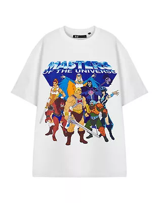Buy Masters Of The Universe White Short Sleeved T-Shirt (Mens) • 16.95£