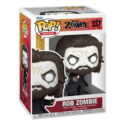 Buy Rob Zombie - Funko Pop Rocks # 337 Piece NEW 09554340 • 12.94£