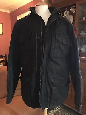 Buy Chevignon Legend Field Jacket. Large. Black. 100% Cotton Canvas. Rugged Durable • 40£