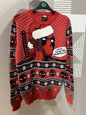 Buy Marvel Deadpool Christmas Jumper • 35£