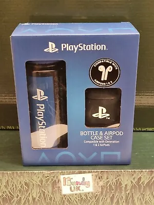 Buy Genuine PlayStation Merch Bottle & AirPods Case PS5 PS4 Gen 1 & 2 Gift Idea NEW • 11.99£