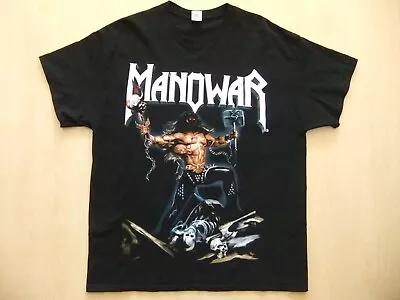 Buy Manowar The Final Battle World Tour 2019 T-Shirt Gr.XL Accept Virgin Steele Doro • 81.19£