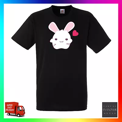 Buy Bunny Love TShirt T-Shirt Tee Heart Rabbit Pet Cute Fluffy Cartoon Funny Cool • 14.99£