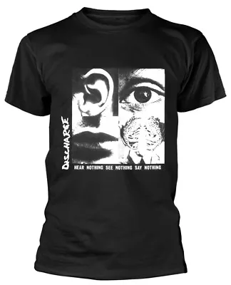 Buy Discharge Hear Nothing See Nothing Say Nothing T-Shirt OFFICIAL • 16.59£