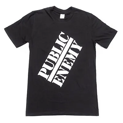 Buy Public Enemy Classic Mens Old School Hip Hop Black Short Sleeve T-Shirt Tee Top • 14.99£