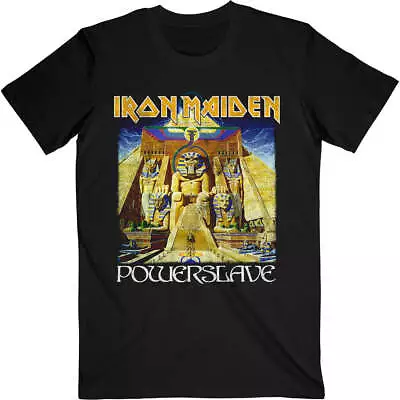 Buy SALE Iron Maiden | Official Band T-shirt | Powerslave World Slavery Tour (Back P • 14.95£