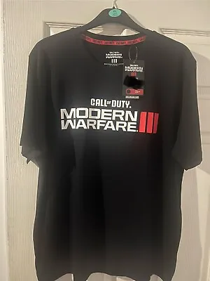 Buy Men’s Call Of Duty Modern Warfare III Black Graphic T-shirt  New With Tags • 20£