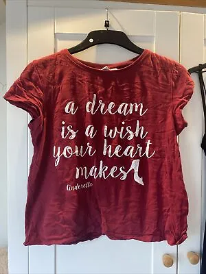 Buy Cinderella Quote Red T-Shirt • 1.50£