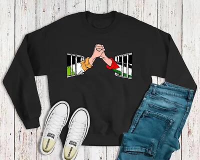 Buy Palestine Ireland Solidarity Jumper - Free Gaza POW Freedom Sweatshirt Top • 24.99£