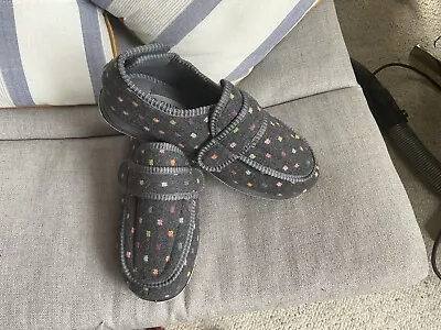 Buy PAVERS Fully Adjustable Grey Slippers Size 5 New • 8£