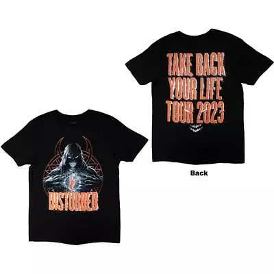 Buy Disturbed - Unisex - T-Shirts - Small - Short Sleeves - European Tour  - K500z • 18.31£