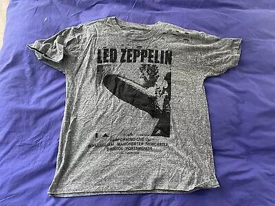 Buy Free People Daydreamer Led Zeppelin Blimp 1969 Merch Tee • 20£