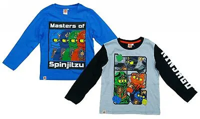 Buy Boys Ninjago Lego Spinjitzu Masters Long Sleeve T-Shirt Top 5 To 6 Years • 5.99£