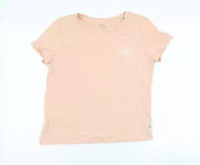 Buy VANS Mens Pink Cotton T-Shirt Size S Round Neck • 8.25£
