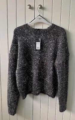 Buy Ladies Glitter Jumper,  Size Large, New Look. • 15£