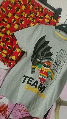 Buy New Lego Batman Boy Pyjama Set Or Summer T-shirt Shorts Set 9/10 Yrs 10 Yrs • 8.99£